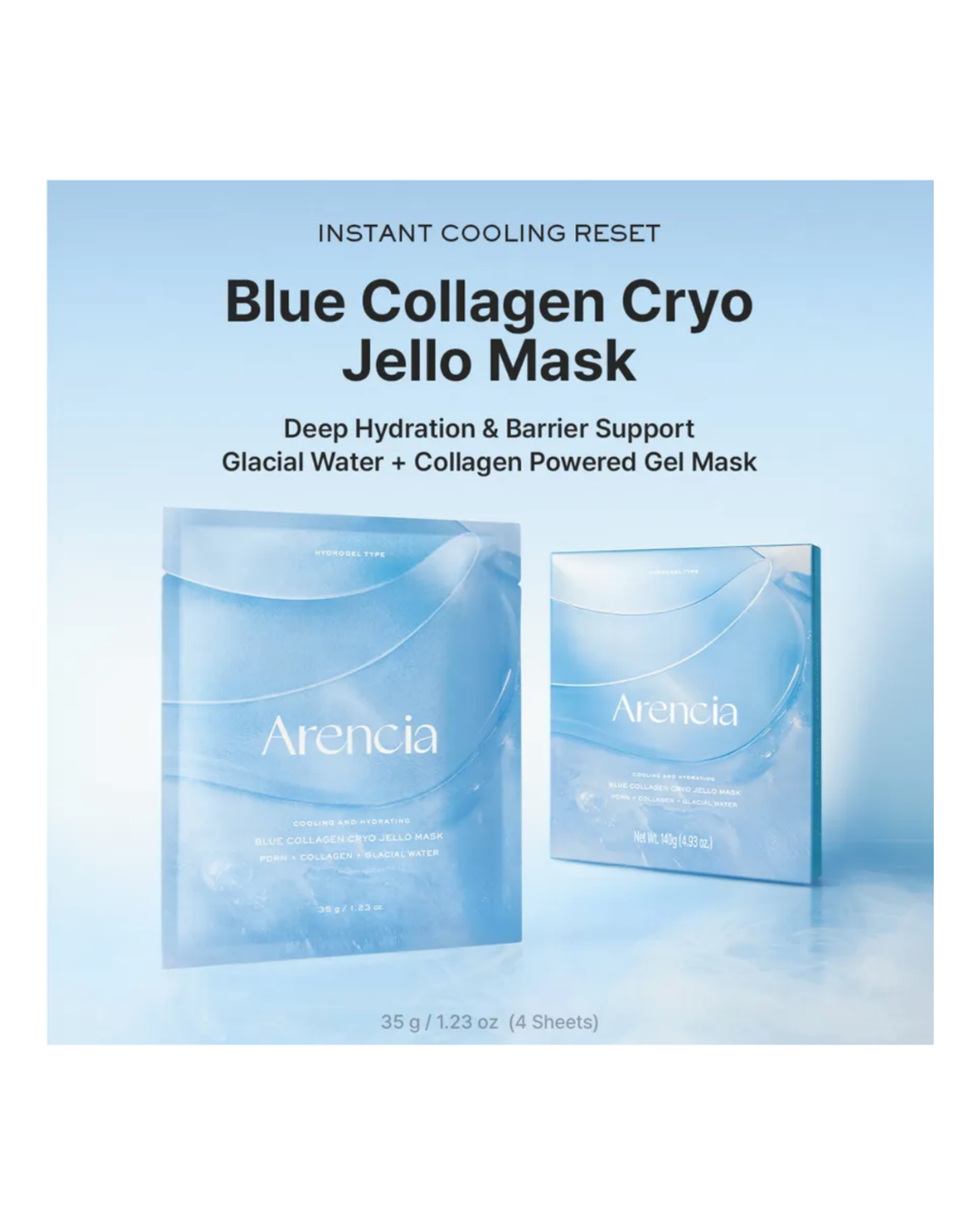 Arencia Blue Collagen Cryo Jello Mask