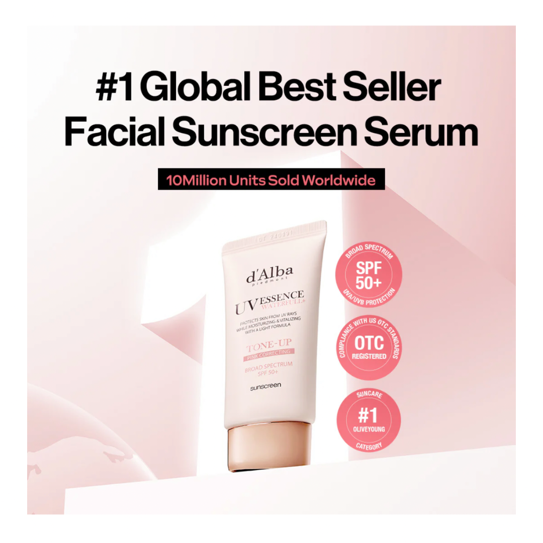 d'Alba Waterfull Tone-Up Sunscreen SPF50+