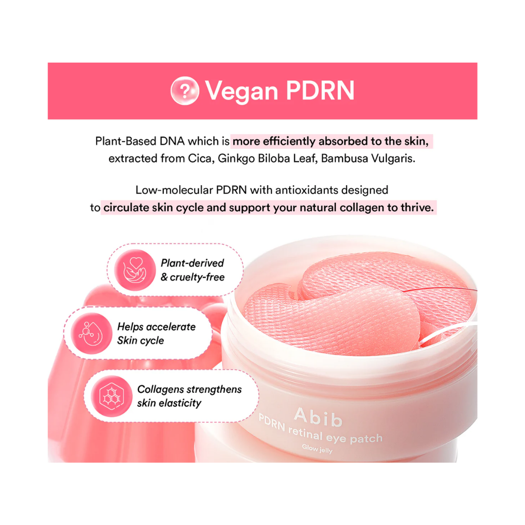 Abib PDRN Retinal Eye Patch Glow Jelly
