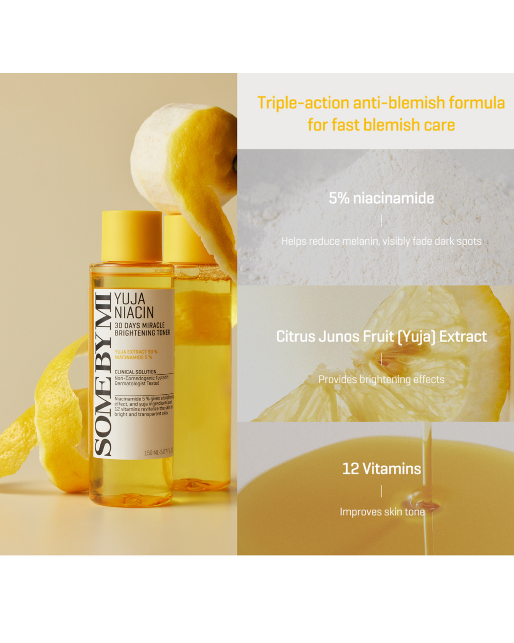 SomeByMi Yuja Niacin Anti Blemish Set