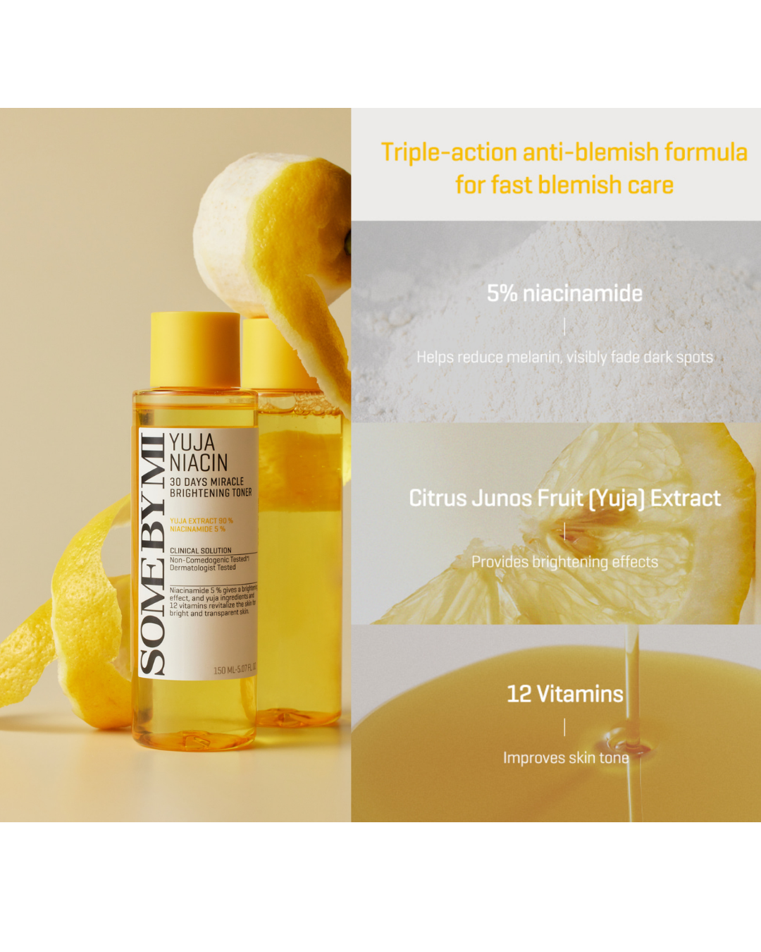 SomeByMi Yuja Niacin Anti Blemish Set