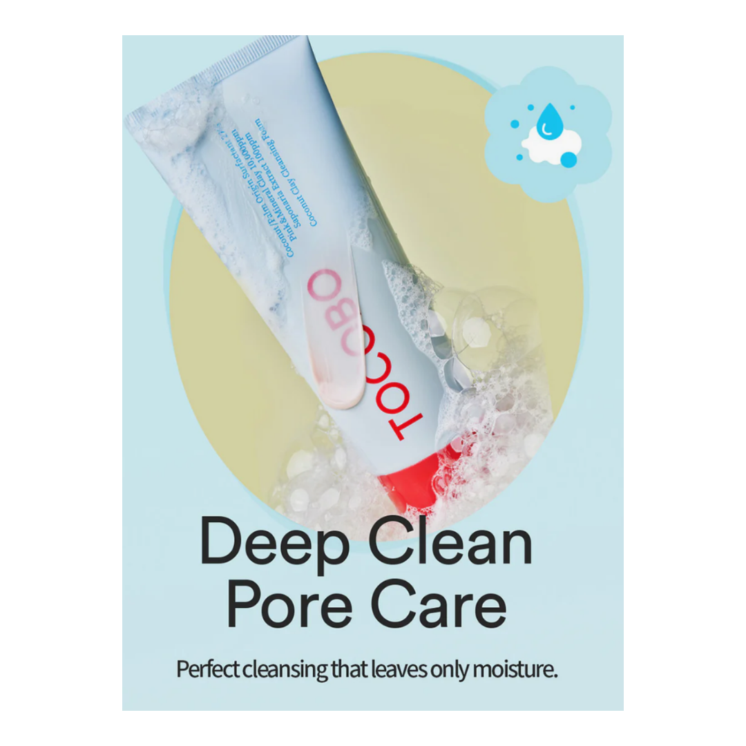 TOCOBO Coconut Clay Cleansing Foam