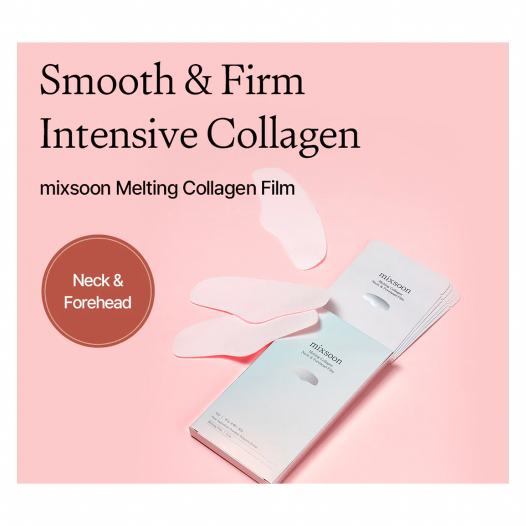 Mixsoon Calming Boosting Mist + Melting Collagen Eye Film & Neck-Forehead Film Kit