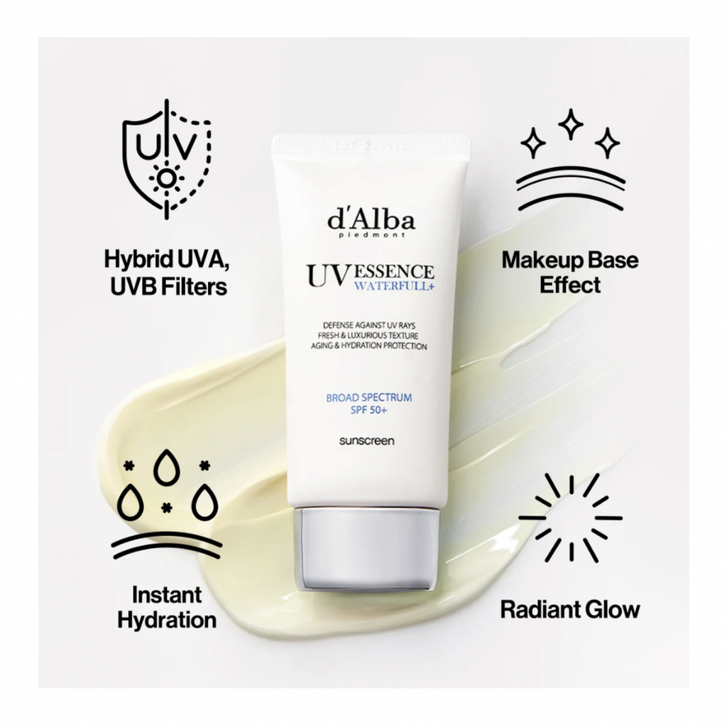 d’Alba Waterfull Essence Sunscreen SPF50+