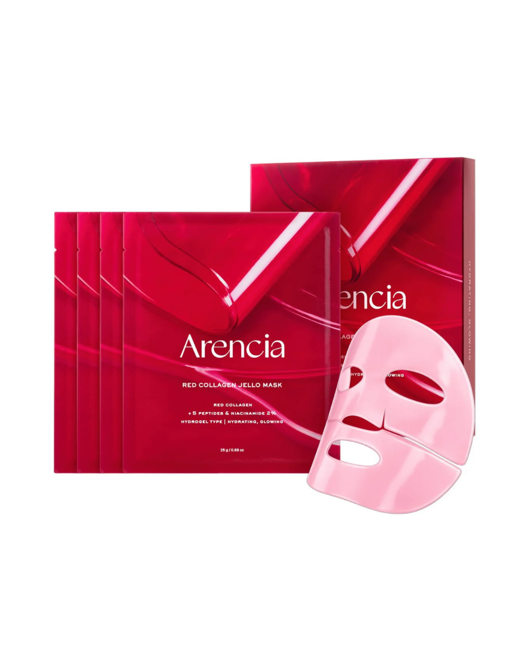 Arencia Red Collagen Jello Mask