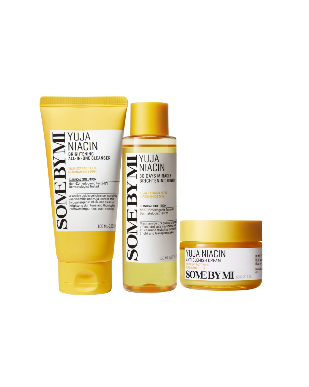 SomeByMi Yuja Niacin Anti Blemish Set