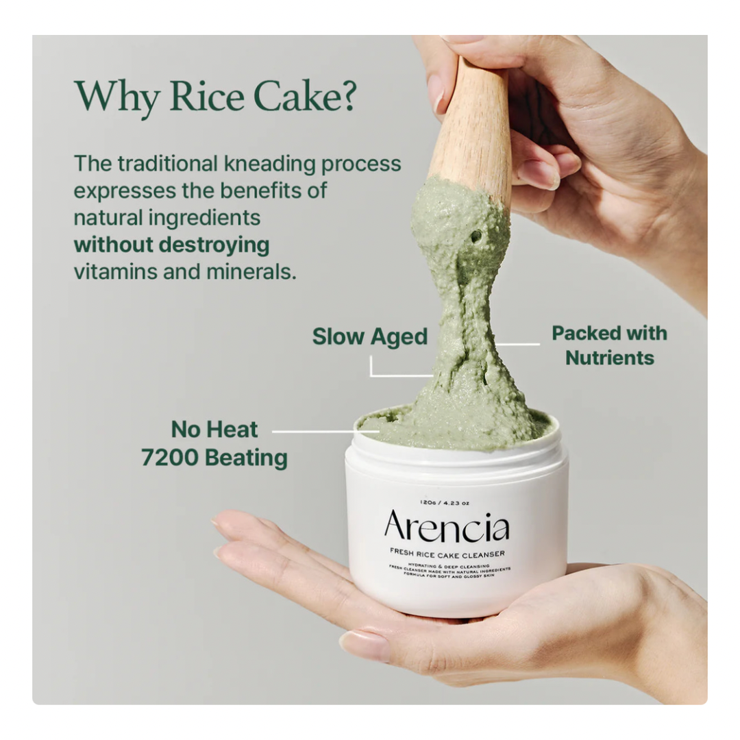 Arencia Fresh Green Rice Mochi Cleanser