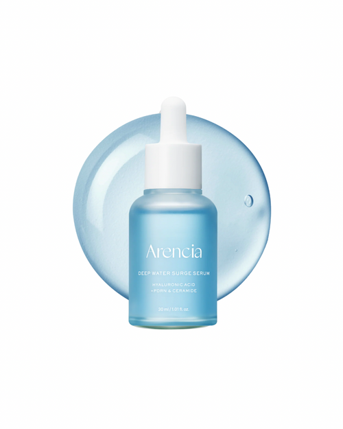 Arencia Deep Water Surge Serum, Hyaluronic Acid, PDRN & Ceramide + Fume Balm Set