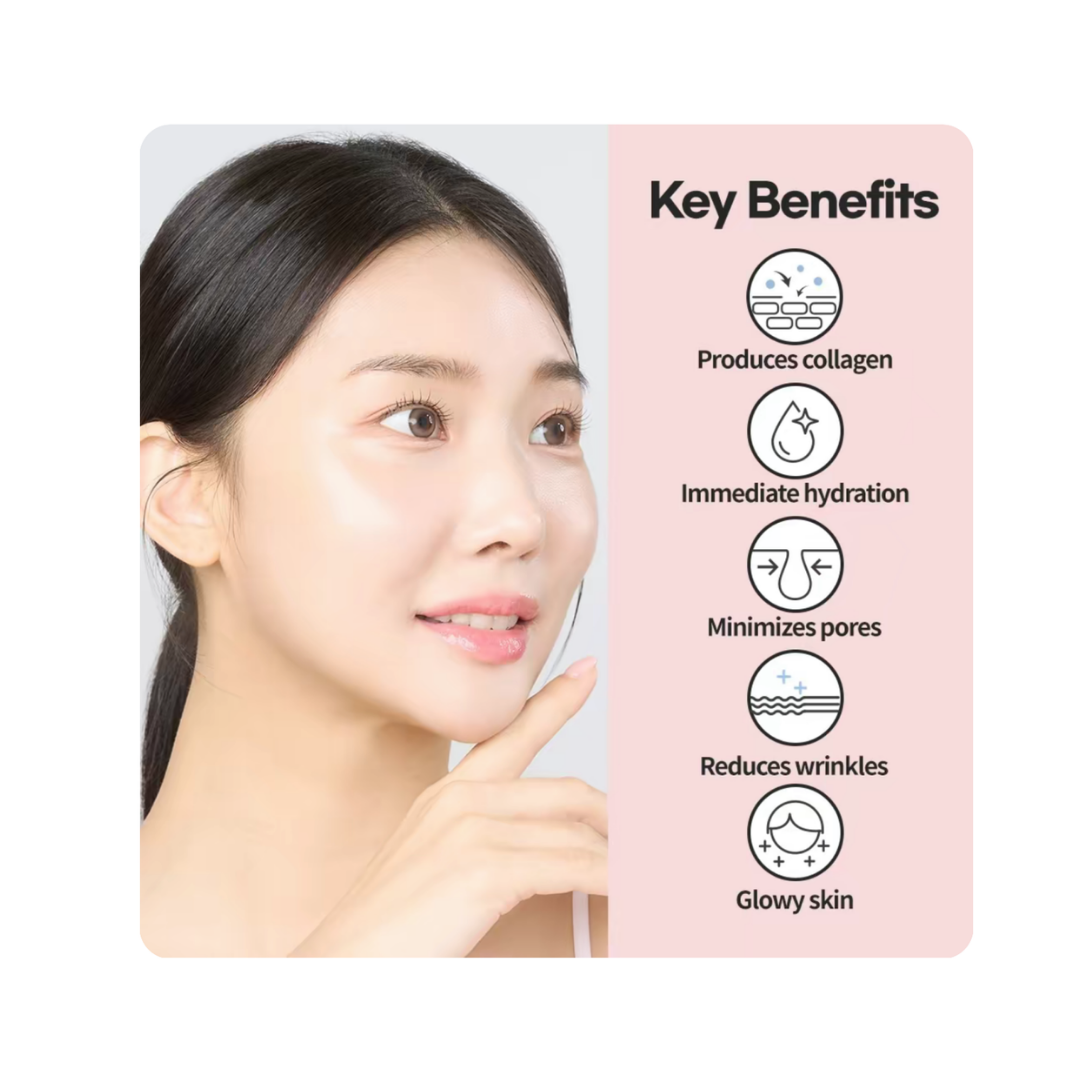 Round Lab Camellia Deep Collagen Firming Gel Mask (4Pack)