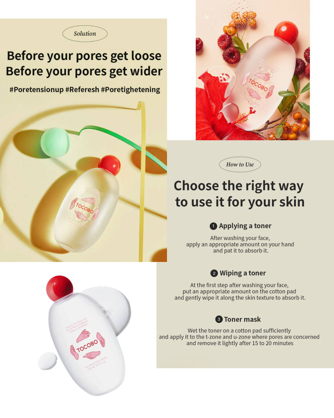 Tocobo Cleanser & Tonic