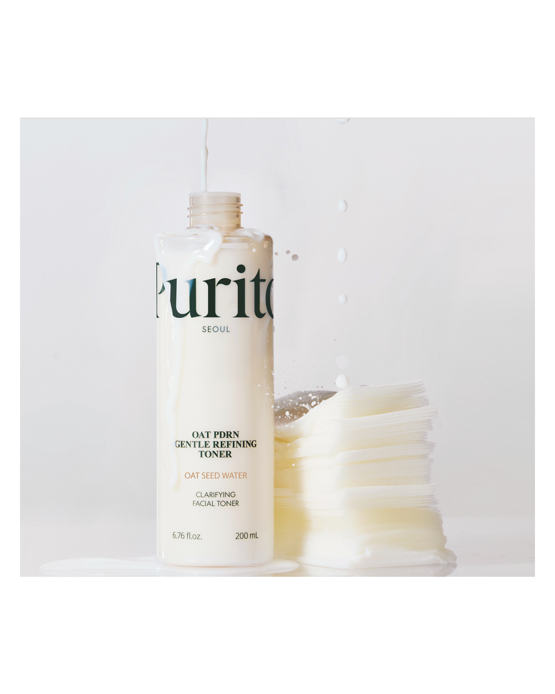 Purito Oat Gentle Duo Exfoliating Cleanser, PDRN Toner + Sleeping Pack Mask Set