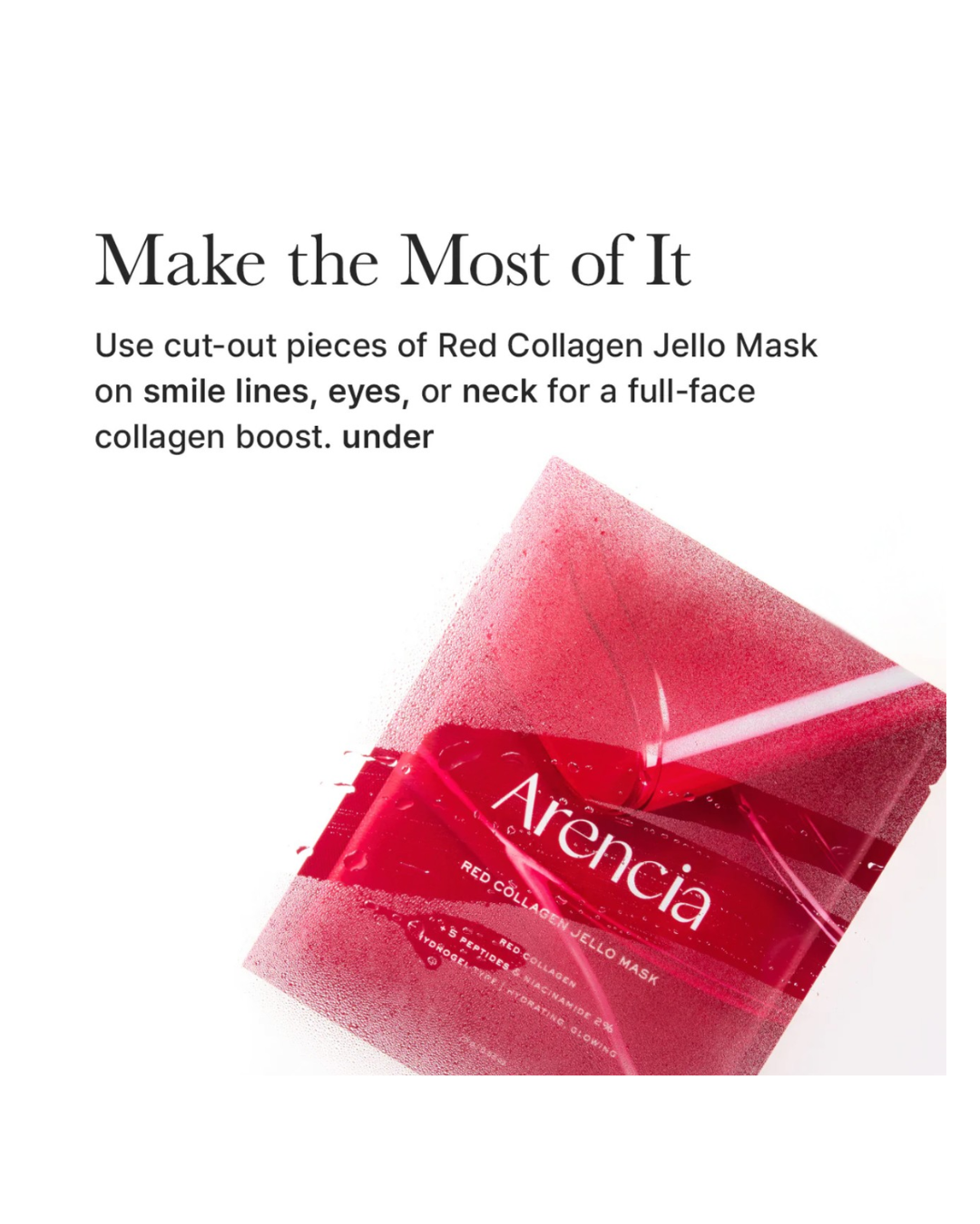 Arencia Red Collagen Jello Mask