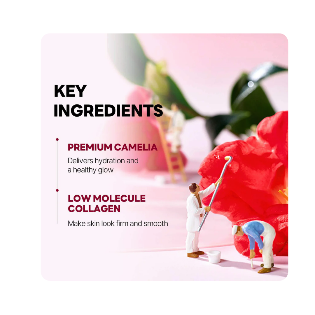 Round Lab Camellia Deep Collagen Firming Gel Mask (4Pack)