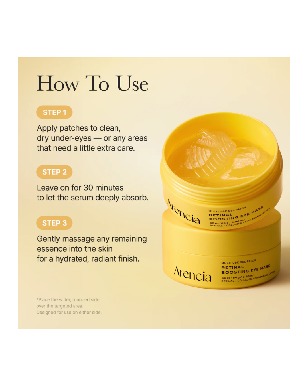 Arencia Retinal Boosting Eye Mask