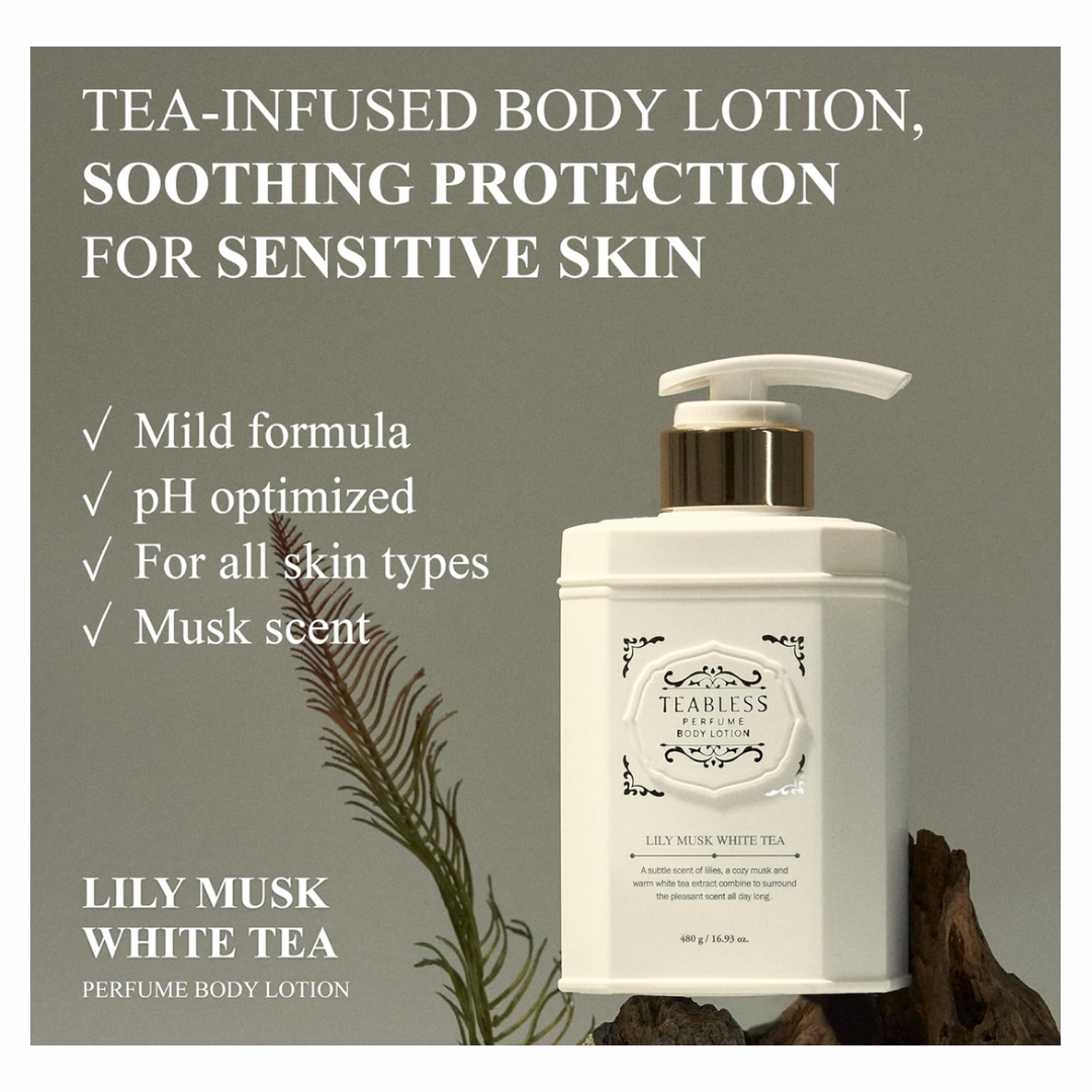 TEABLESS Lily Musk White Tea Perfumed Body Lotion