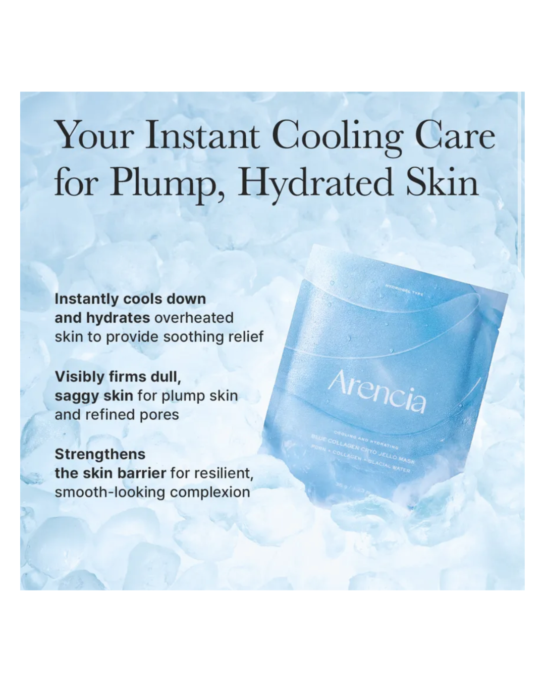 Arencia Blue Collagen Cryo Jello Mask