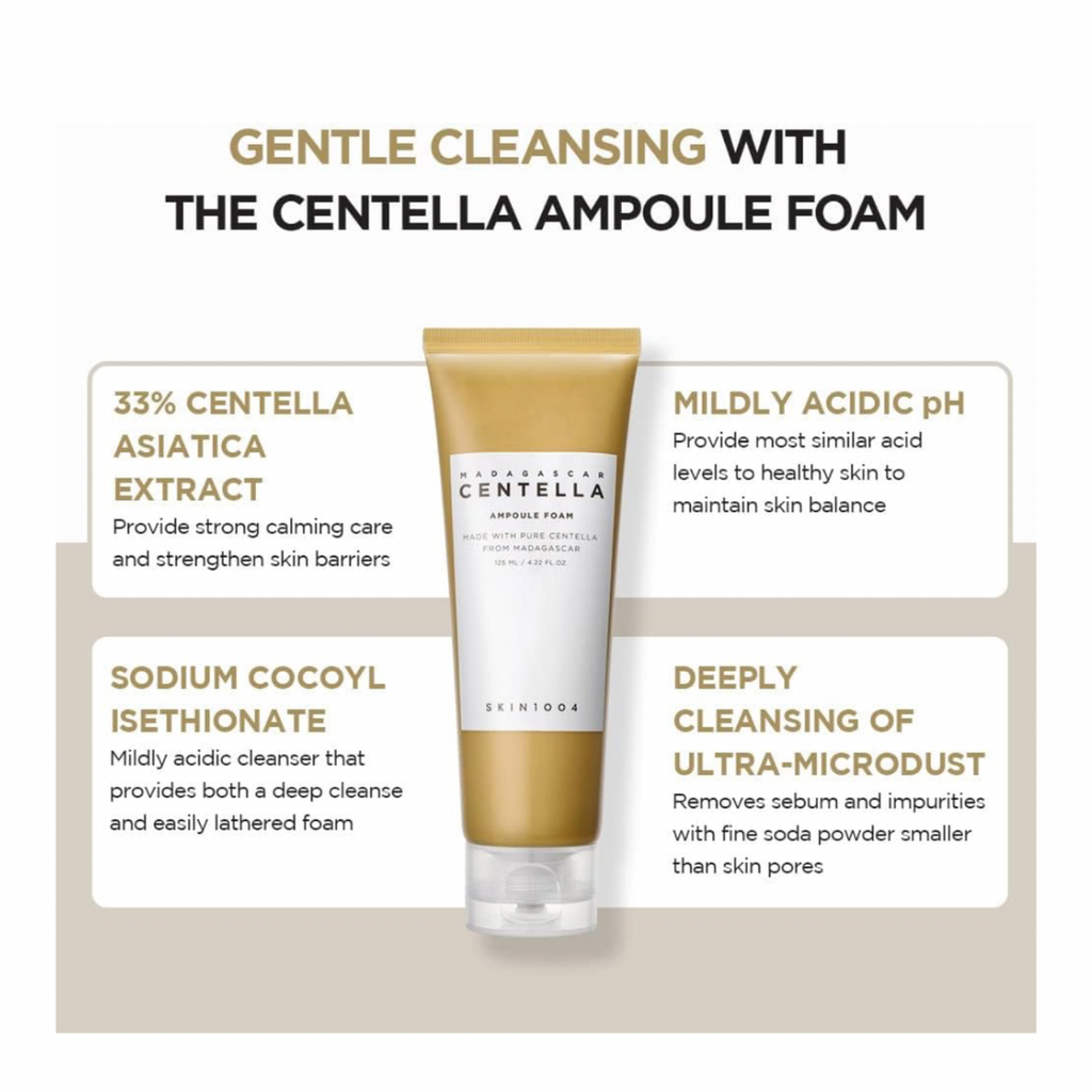 Madagascar Centella Ampoule Cleanser Foam