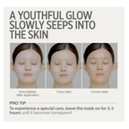 KEYTH LUCY PDRN GLOW COLLAGEN HYDROGEL MASK 4EA