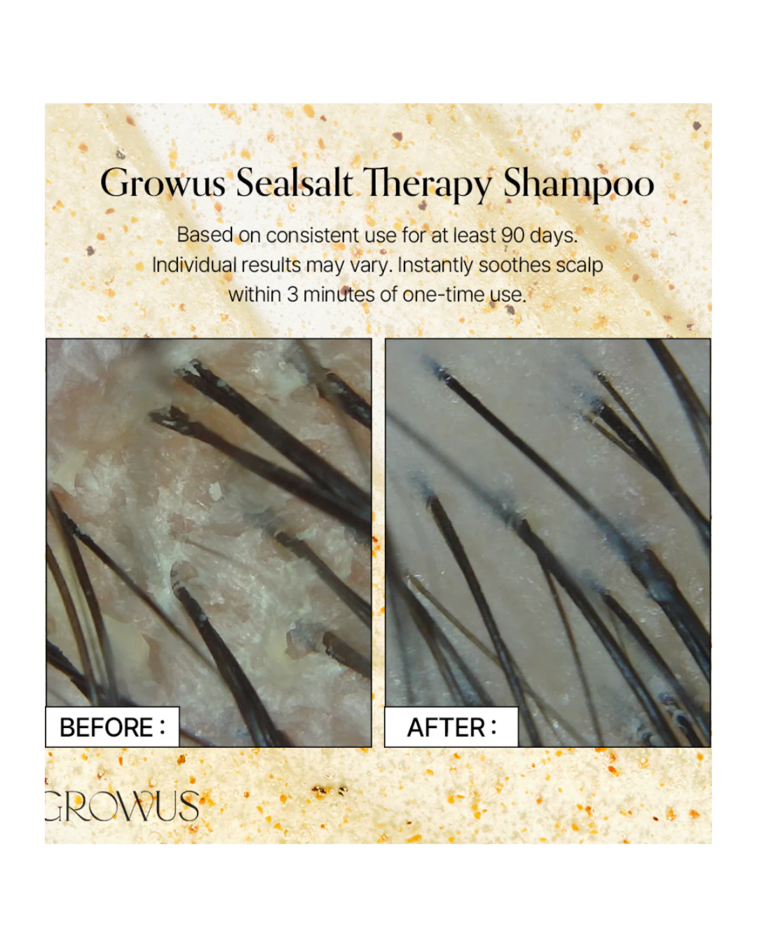 GROWUS Sea Salt Therapy Shampoo
