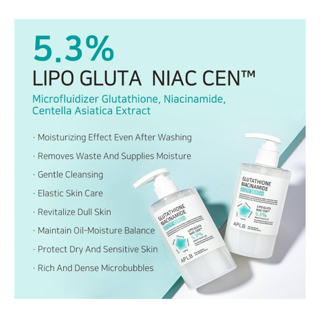 APLB Glutathione Niacinamide Body Wash