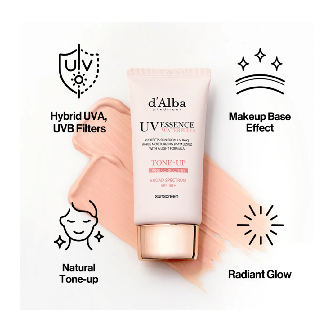d'Alba Waterfull Tone-Up Sunscreen SPF50+