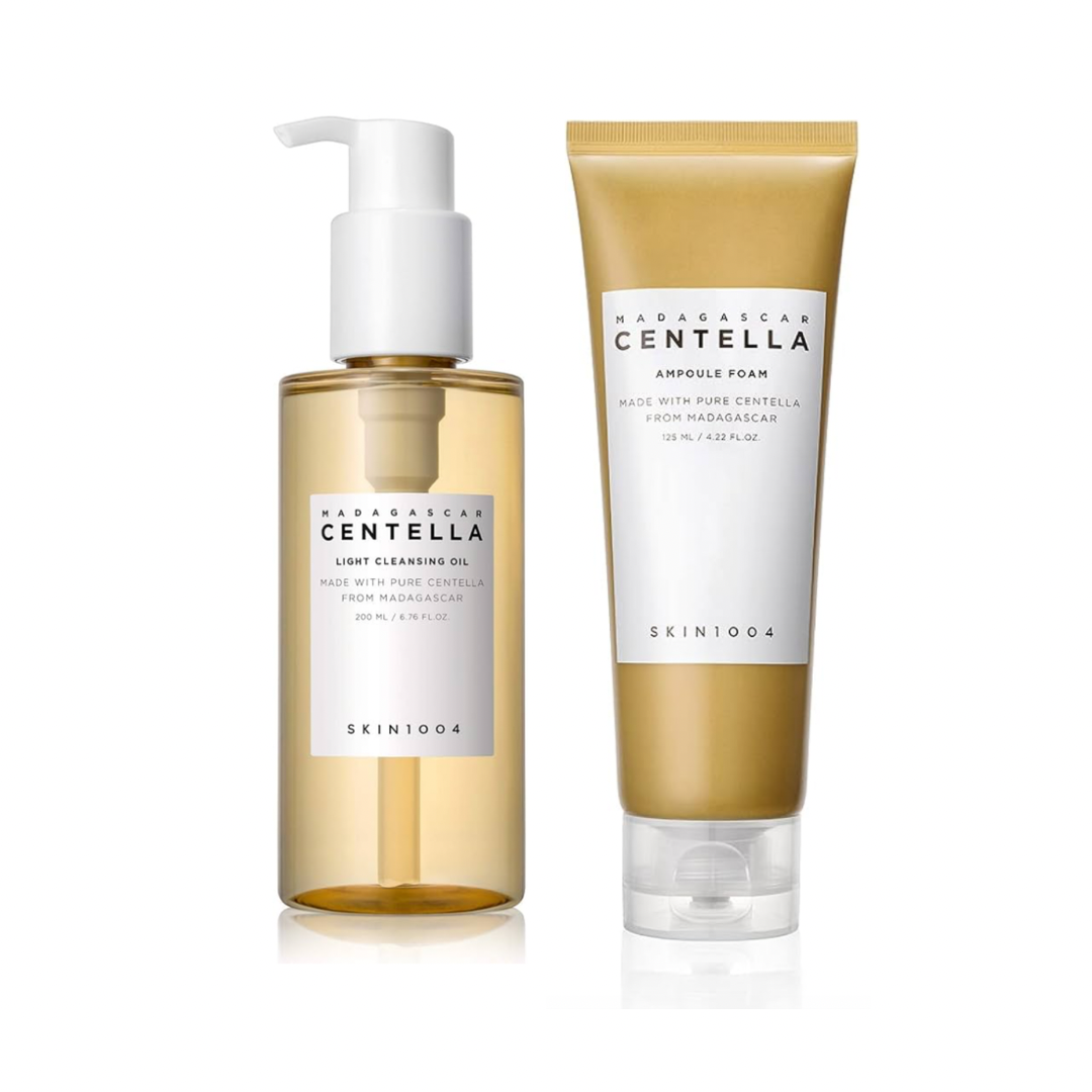 Madagascar Centella Double Cleanser Oil & Foam