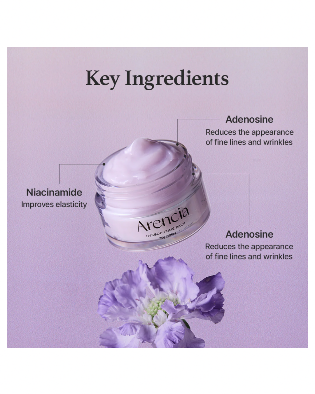 Arencia Hyssop Fume Multi + Eye Balm