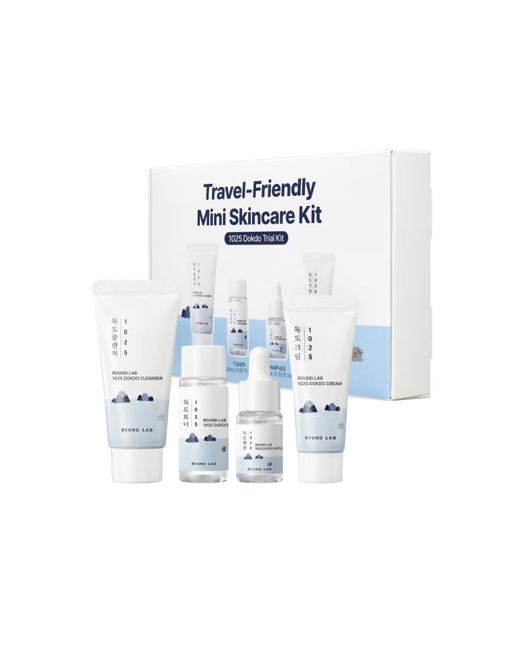 RoundLab 1025 Dokdo travel routine kit