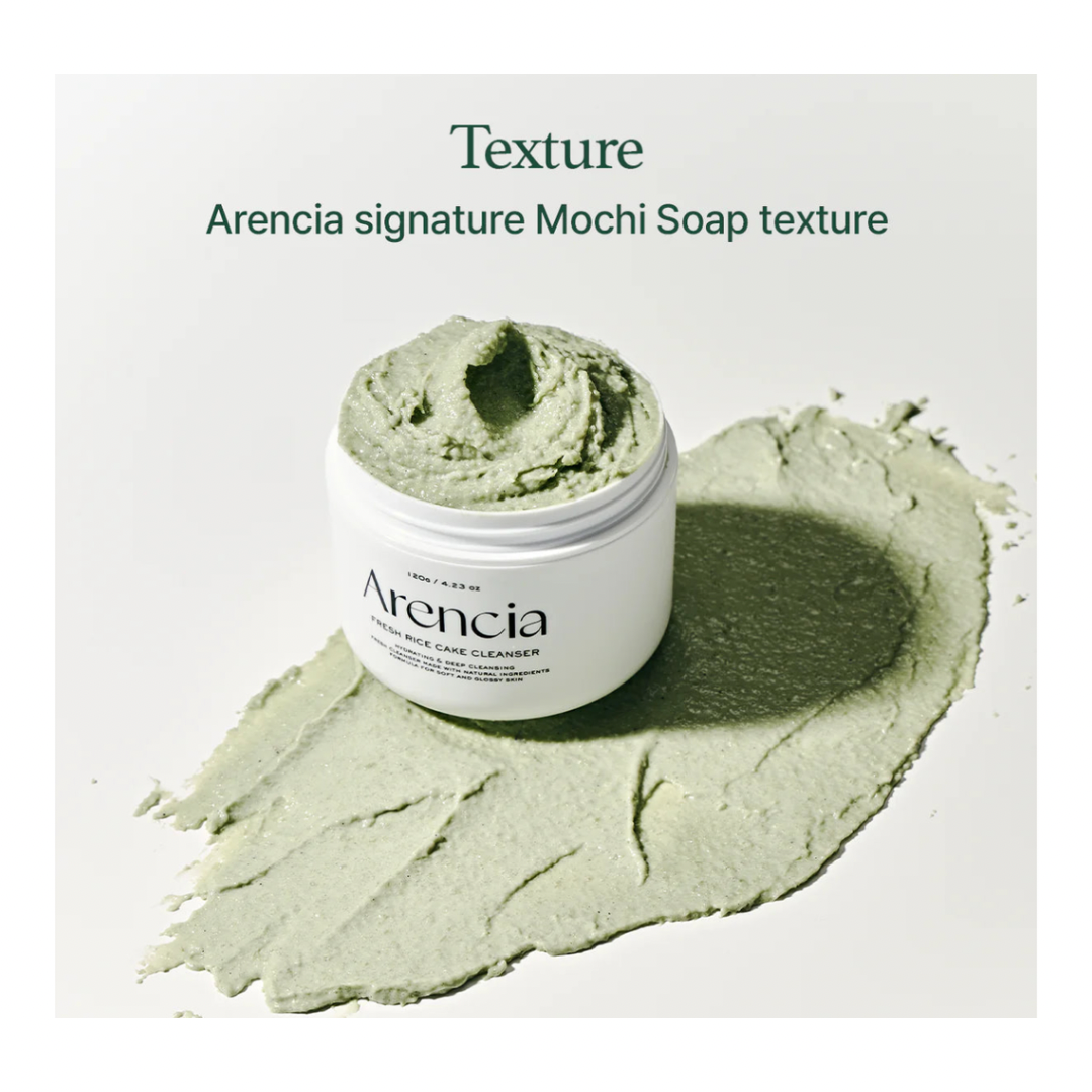 Arencia Fresh Green Rice Mochi Cleanser