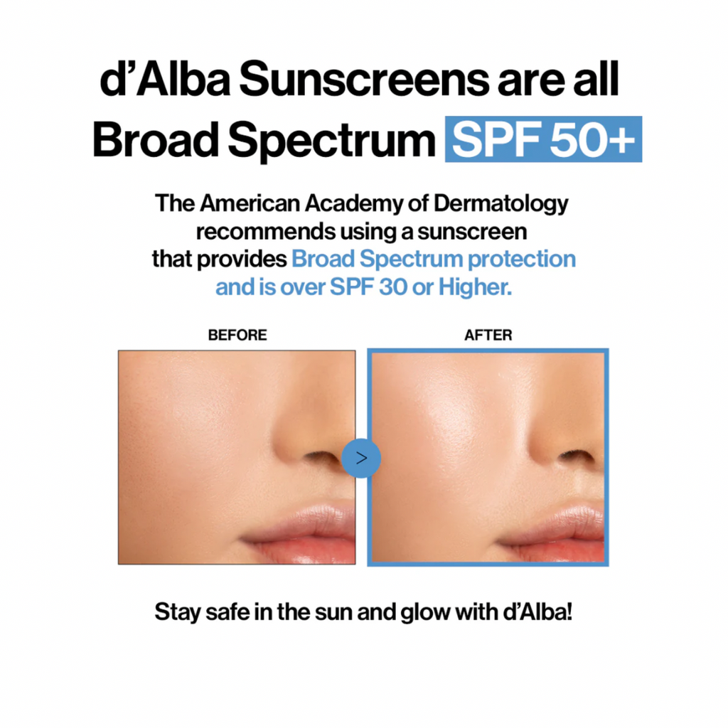 d’Alba Waterfull Essence Sunscreen SPF50+