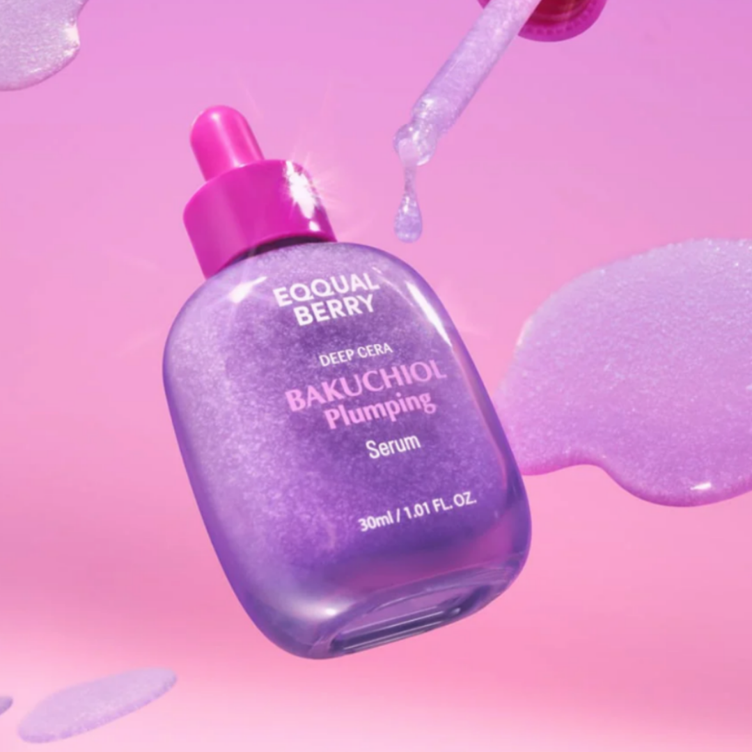 EQQUALBERRY Bakuchiol Plumping Capsule Cream & Serum Set