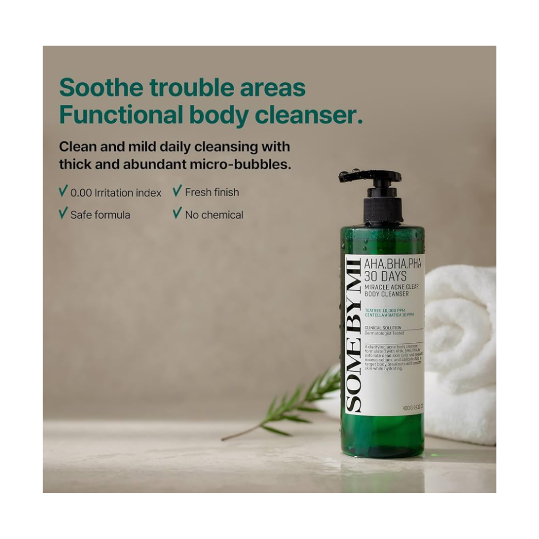 SomeByMi AHA BHA 30 Days Miracle Acne Clear Body Cleanser