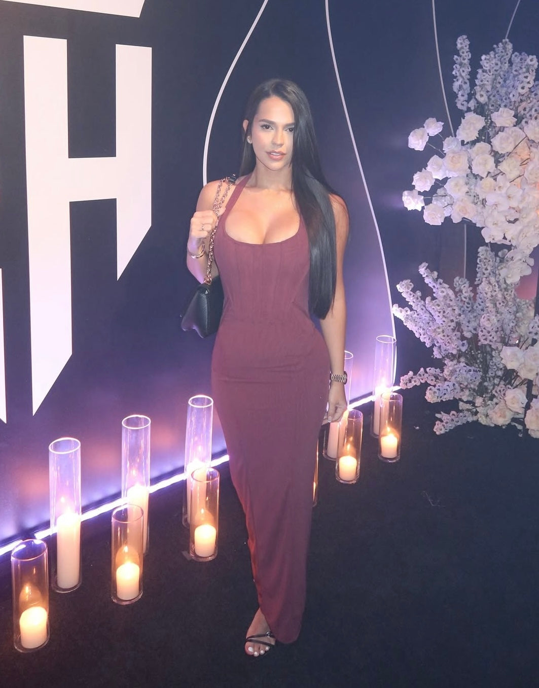 Wine Dress