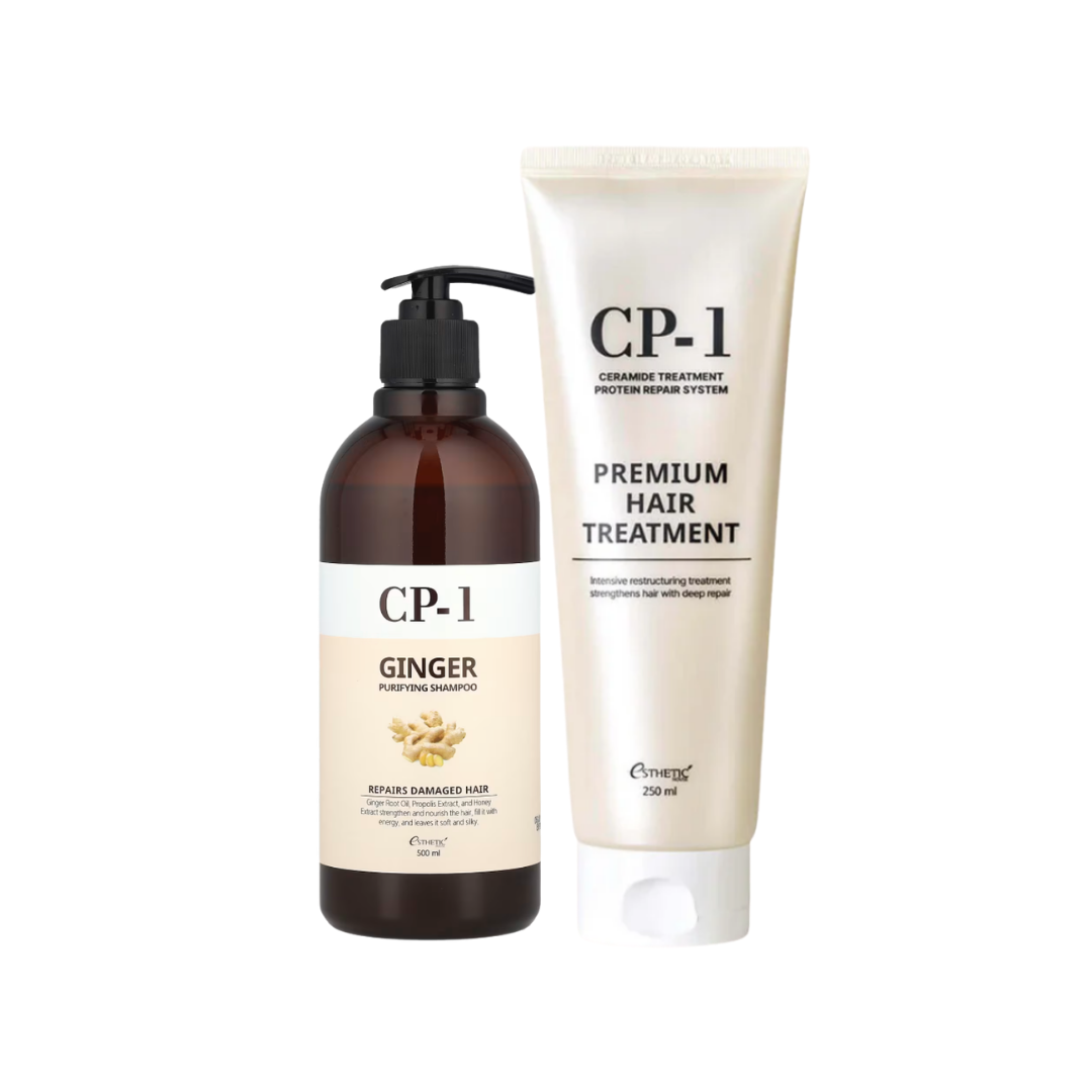 CP-1 Ginger Purifying Shampoo & Premium Hair Treatment Set