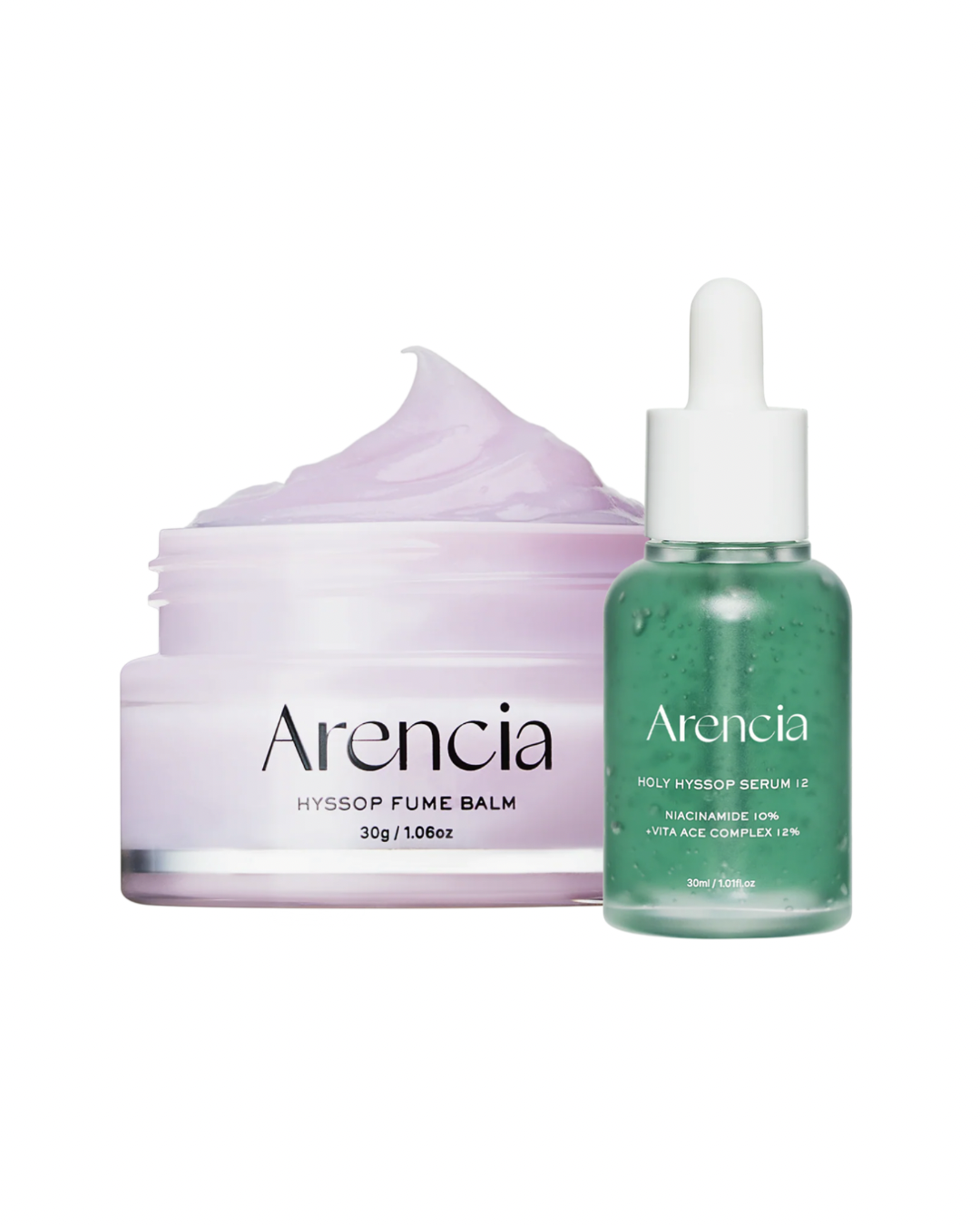 Arencia Holy Hyssop Glow Serum Set
