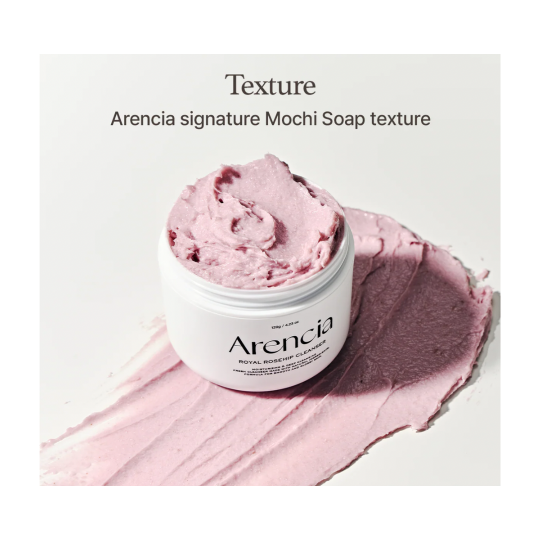 Arencia Fresh Rosehip Mochi Cleanser
