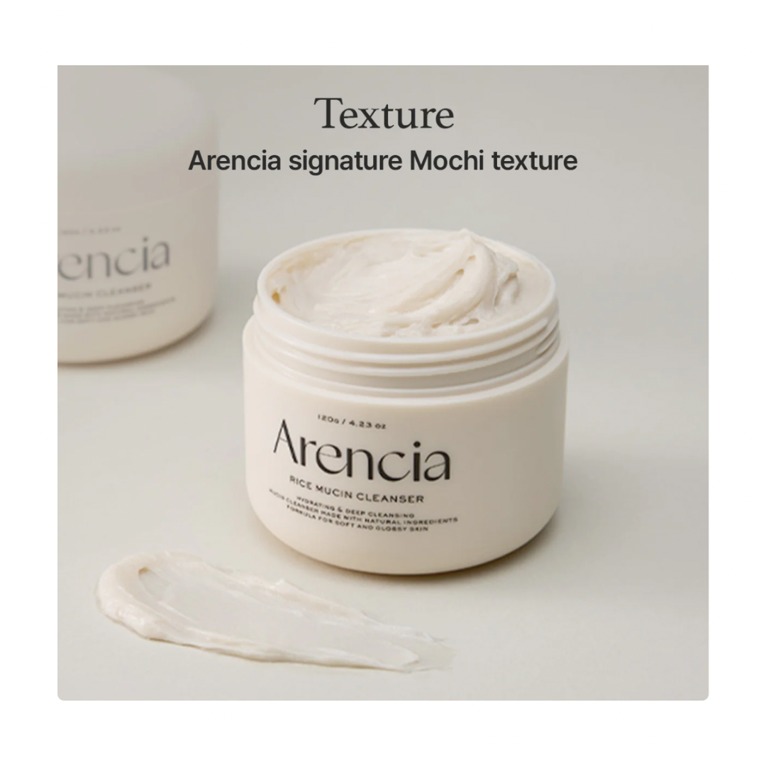Arencia Rice Mucin Face Cleanser