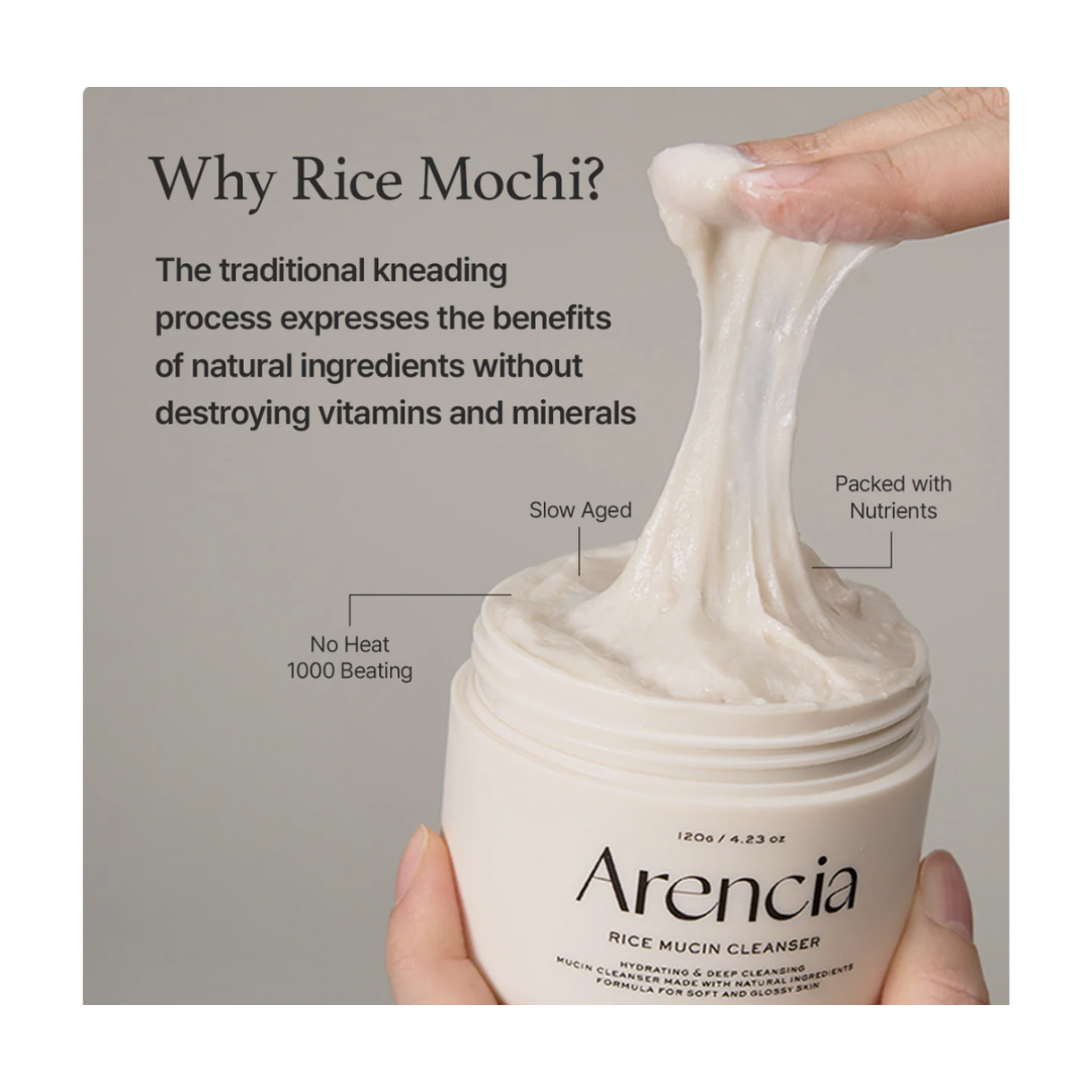 Arencia Rice Mucin Face Cleanser