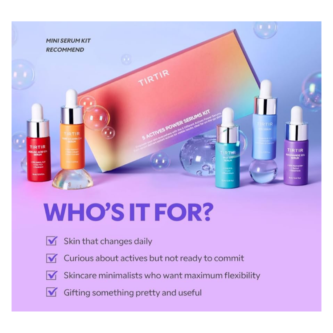 Tirtir 5 Actives Power Serums Kit