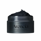 Arencia Fresh Cloud Sea Salt Body & Scalp Scrub (Black)