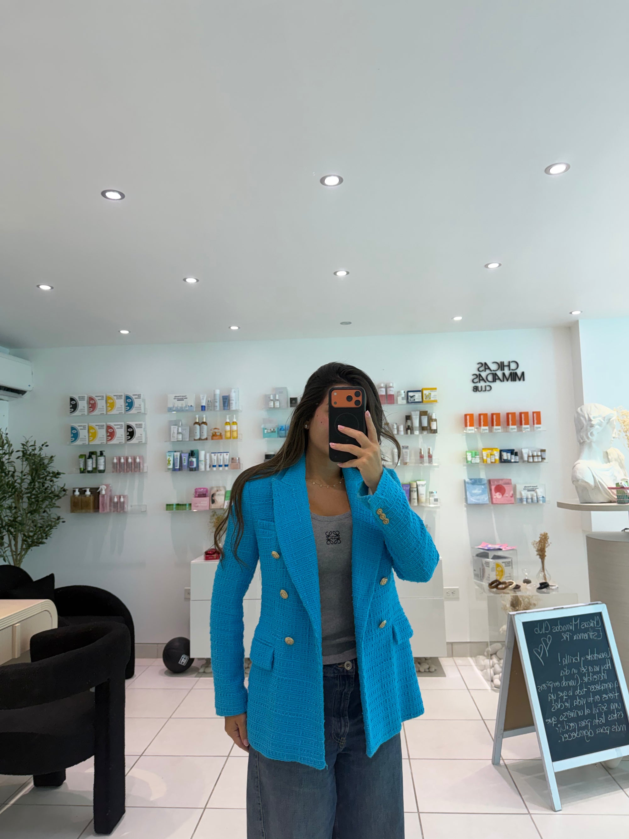 Turquoise Blazer