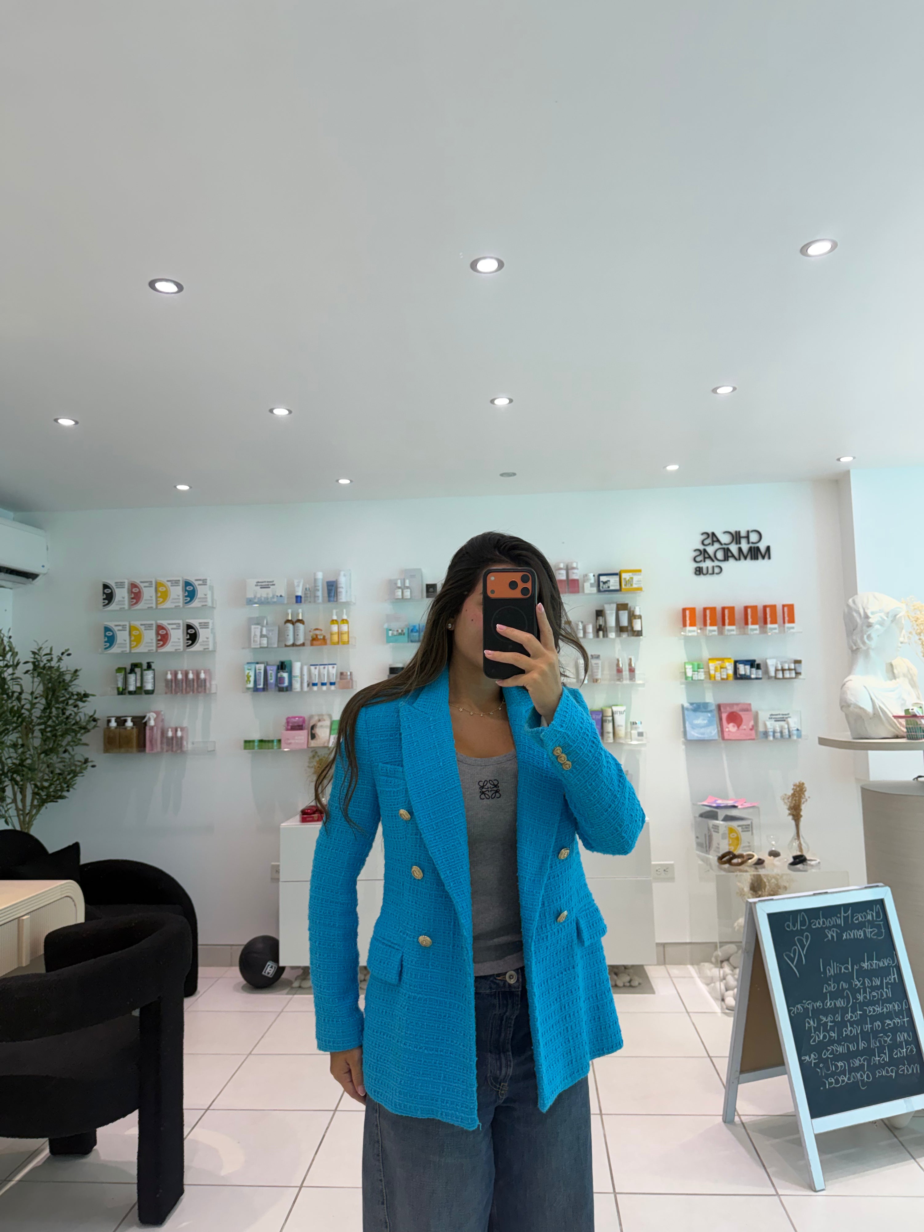 Turquoise Blazer