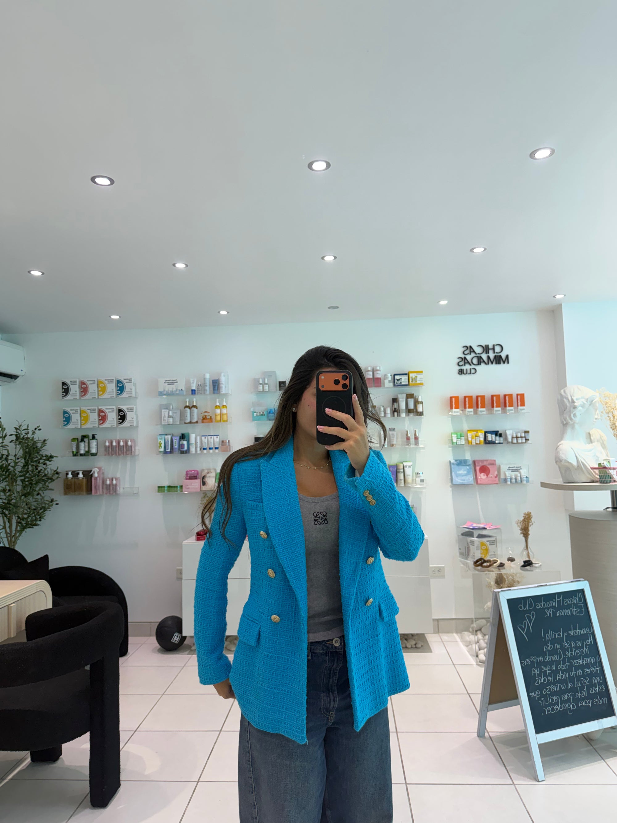 Turquoise Blazer