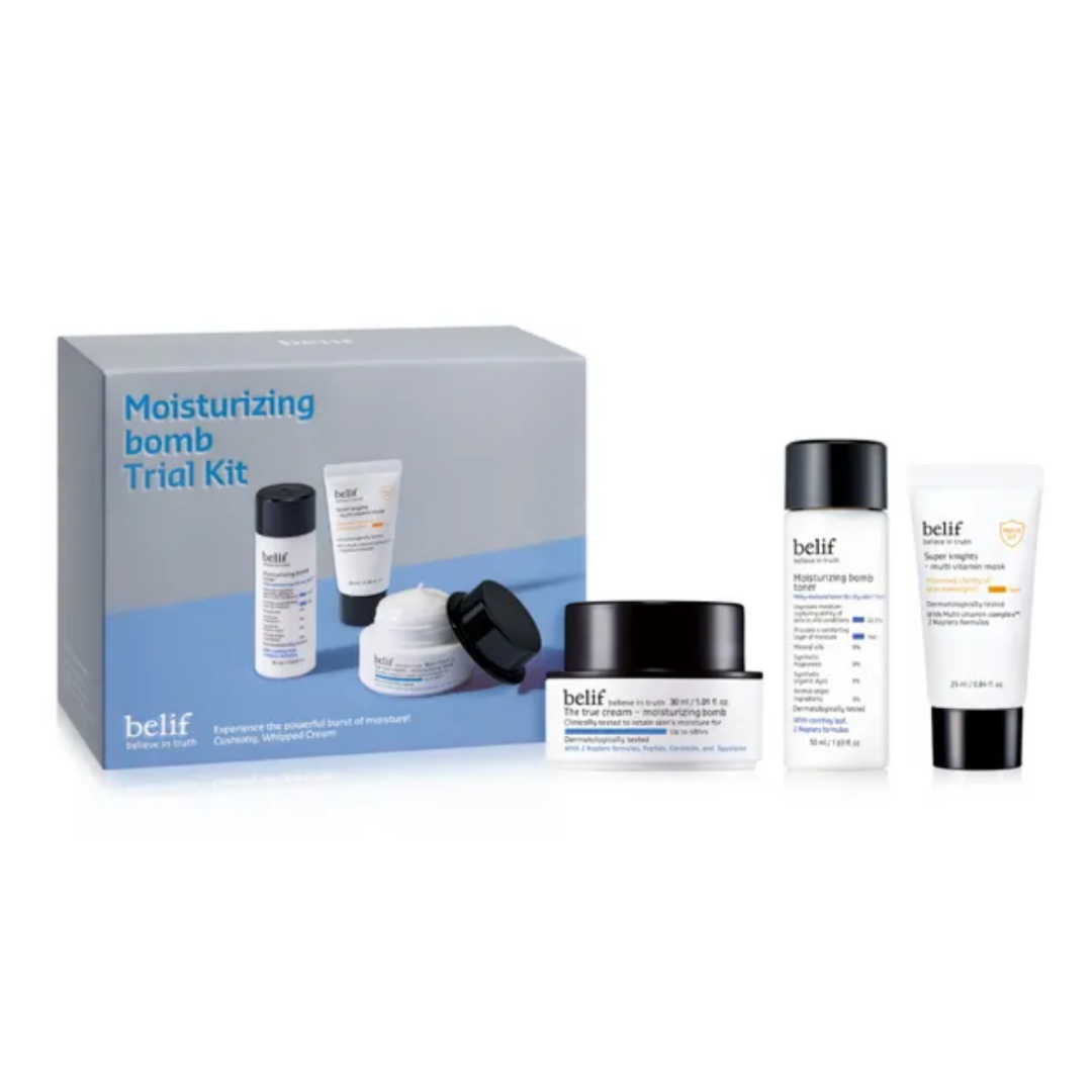 Belif Moisturizing Bomb Trial Set