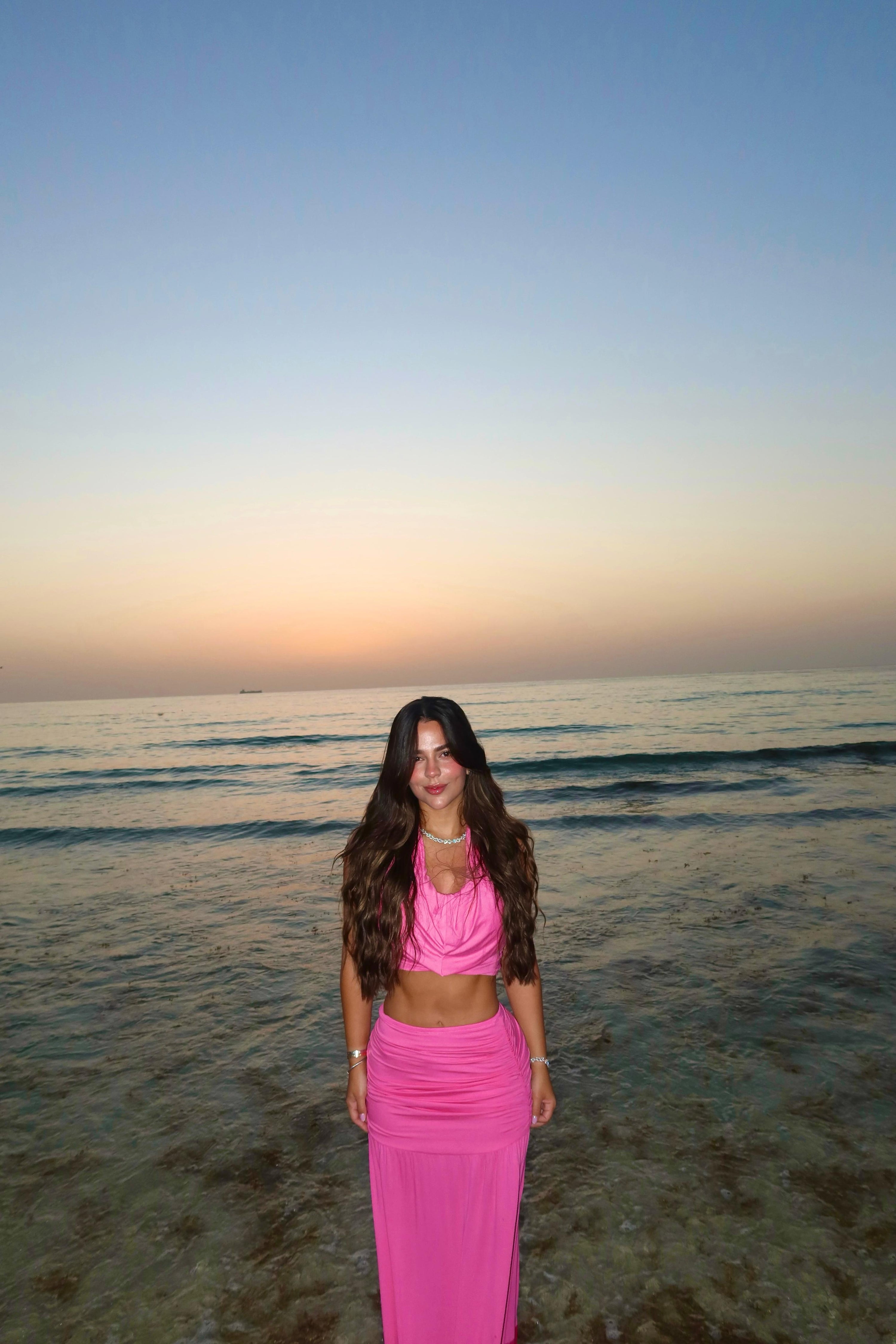 Pink Skirt Set