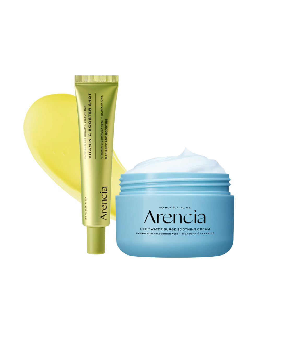Arencia Vitamin C Booster + Deep Water Surge Soothing Cream