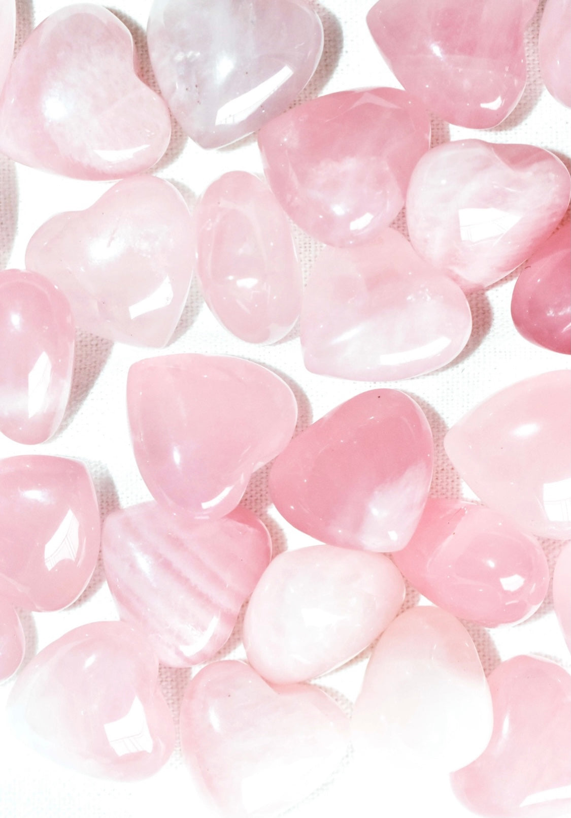 Rose Quartz Heart