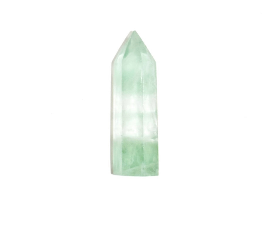 Light Green Fluorite Point