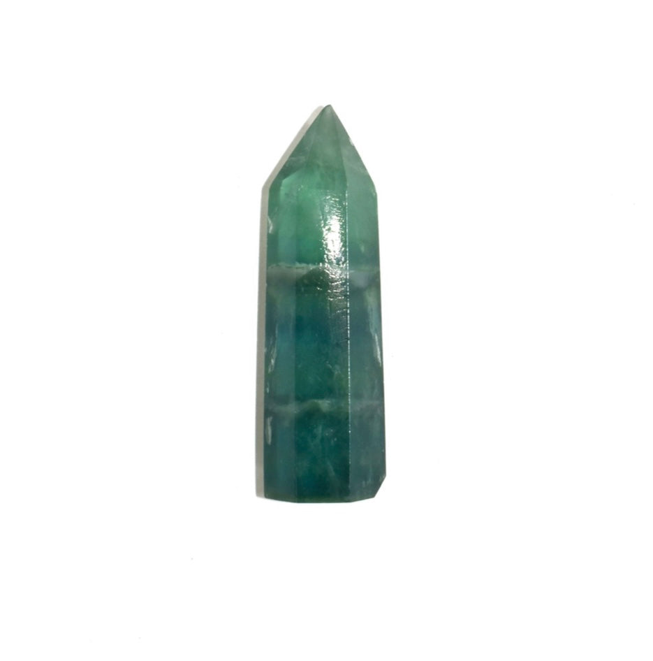 Green Fluorite Point